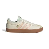 Półbuty damskie - Damskie Buty ADIDAS VL COURT 3.0 JP5348 – Beżowy - miniaturka - grafika 1