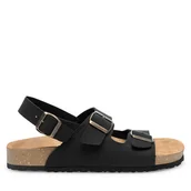 Sandały męskie - Sandały Inblu NU000013 014 Czarny - miniaturka - grafika 1