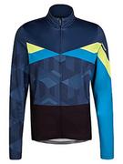 Koszulki męskie - Ziener Nadin męska koszulka z długim rękawem do sportów rowerowych/górskich, przepuszczająca powietrze, rozciągliwa niebieski niebieski 50 219250 - miniaturka - grafika 1