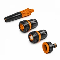 Inne akcesoria do nawadniania - Zestaw zraszający 4-elementowy na wąż 3/4" BLACK LINE - miniaturka - grafika 1