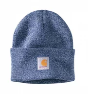 Czapki damskie - Czapka zimowa Carhartt Acrylic Watch Hat A18 Scout Blue - Powder Blue Marl - miniaturka - grafika 1