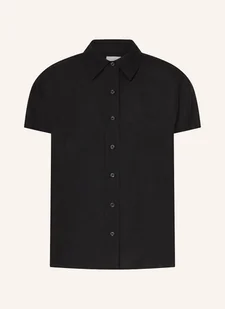 Calvin Klein Sukienka Koszulowa Z Lnem schwarz - Sukienki - miniaturka - grafika 1