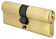 Meble modułowe i akcesoria - Wkładka do zamka drzwi mosiądz 30/50 mm + 3 klucze - miniaturka - grafika 1