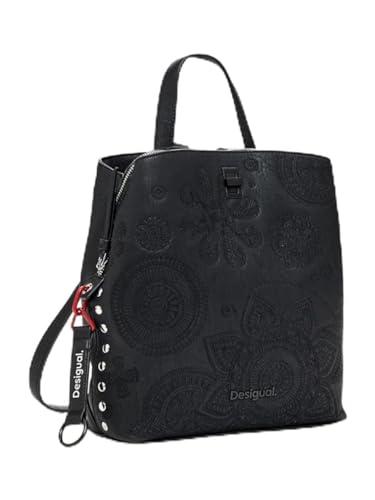 Desigual Women's Accessories PU plecak mini, czarny, jeden rozmiar