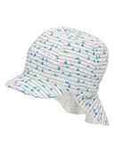 Czapeczki dla niemowląt - Sterntaler Czapka w kolorze oliwkowym z osłoną karku - miniaturka - grafika 1