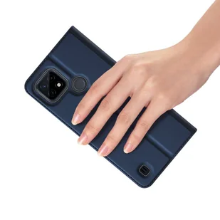 Dux Ducis Skin Pro kabura etui pokrowiec z klapką Realme C21 czarny - Etui i futerały do telefonów - miniaturka - grafika 7