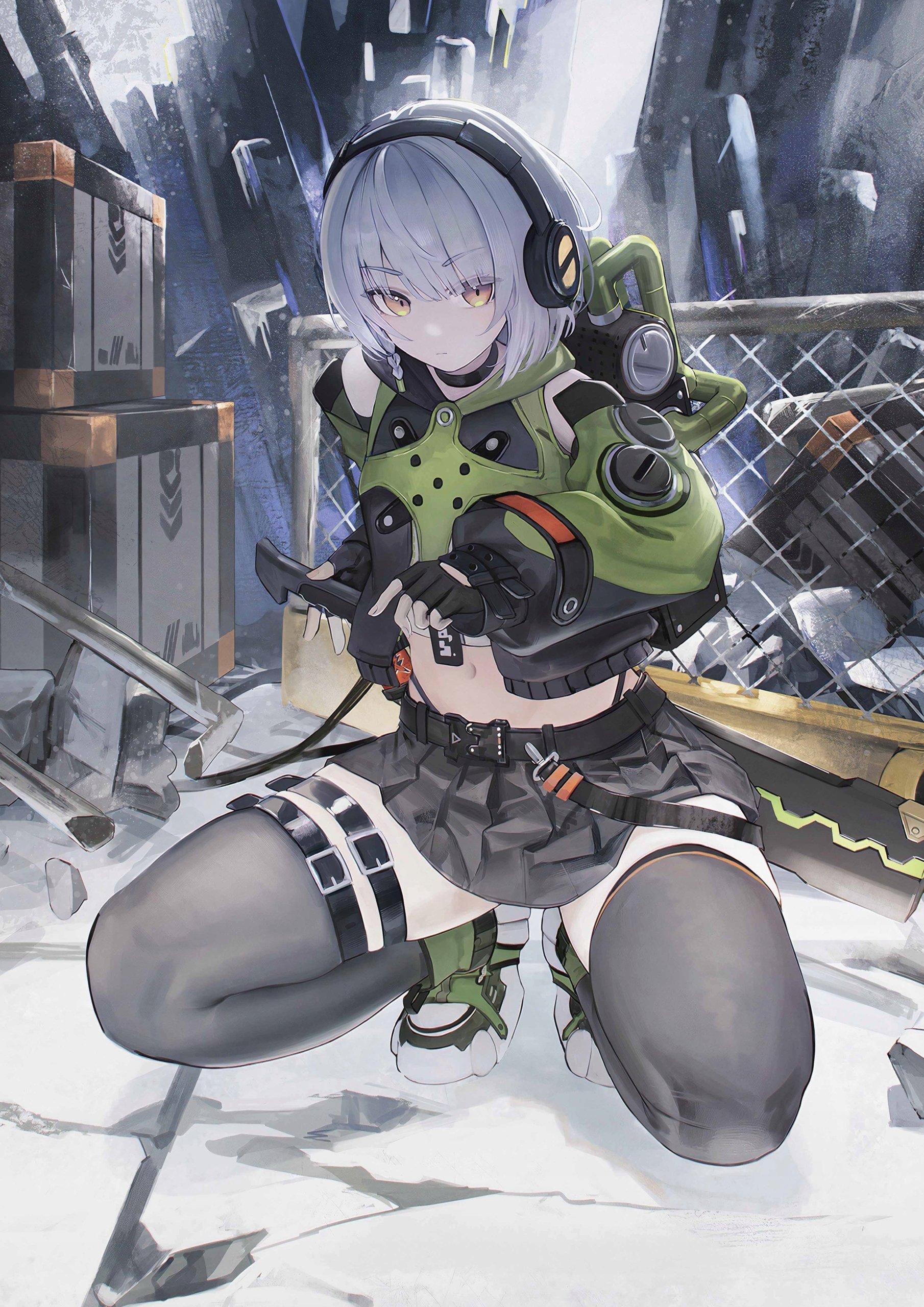 Plakat A3 Zenless Zone Zero Zzz Anime Gra Anby Demara