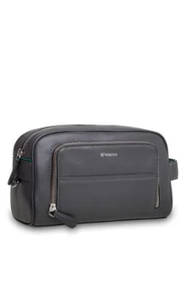 Kosmetyczka Valentini Piemonte 408 szara - Kosmetyczki, organizery i kuferki - miniaturka - grafika 1