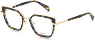 Okulary przeciwsłoneczne - Police Vpld22 damskie okulary przeciwsłoneczne, niebieskie (Blue Havana Glittery), 50 - miniaturka - grafika 1