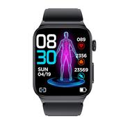 Smartwatch - Watchmark Cardio One Czarny - miniaturka - grafika 1