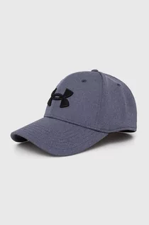 Czapki męskie - Under Armour czapka z daszkiem kolor niebieski z aplikacją - grafika 1