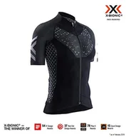 Koszulki i topy damskie - X-Bionic damska koszulka z krótkim rękawem Twyce 4.0 Opal Black/Arctic White S - miniaturka - grafika 1