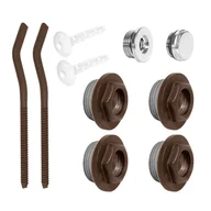 Akcesoria grzewcze - Korek do grzejnika miedziany 1" SAUNOPOL" - miniaturka - grafika 1