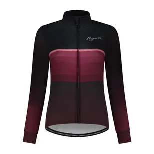 Koszulka rowerowa damska z długim rękawem Rogelli Impress II - Bluzy na rower - miniaturka - grafika 1