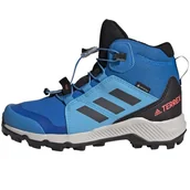 Buty trekkingowe damskie - Buty adidas Terrex Mid GTX K Jr (kolor Niebieski, rozmiar 38 2/3) - miniaturka - grafika 1