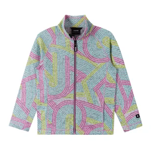 Bluza polarowa dziecięca Reima Niksini mauve pink - 134 - Bluzki dla dziewczynek - miniaturka - grafika 1