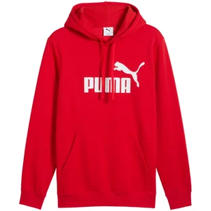 Bluza męska Puma ESS No.1 Logo Hoodie FL czerwona 682570 11 XL - Koszulki męskie - miniaturka - grafika 1