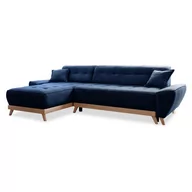 Narożniki - Granatowy rozkładany narożnik wielofunkcyjny Miuform Dazzling Daisy - miniaturka - grafika 1