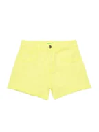 Spodenki damskie - United Colors Of Benetton Szorty jeansowe 4O69C9040 Żółty Regular Fit - miniaturka - grafika 1