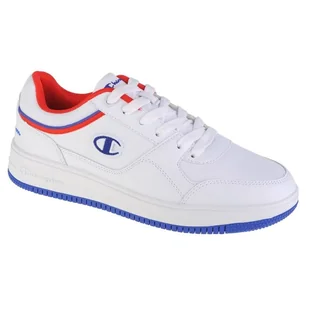 Buty Champion Rebound Low M S21905-CHA-WW007 białe czerwone niebieskie - Buty sportowe męskie - miniaturka - grafika 1
