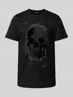 Koszulki męskie - T-shirt z nadrukowanym motywem - miniaturka - grafika 1