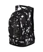 Plecaki - Plecak Sportowy Arena Fastpack 3.0 Hero Black/White 40L - miniaturka - grafika 1