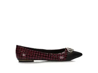 Baleriny - Eleganckie baleriny złota ozdoba Toscanio J41097138 - 38 - miniaturka - grafika 1