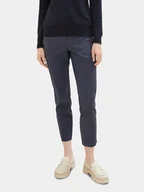 Spodnie damskie - Tom Tailor Chinosy 1038099 Granatowy Slim Fit - miniaturka - grafika 1