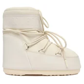 Śniegowce damskie - Śniegowce Moon Boot 80D1409380 Écru - miniaturka - grafika 1