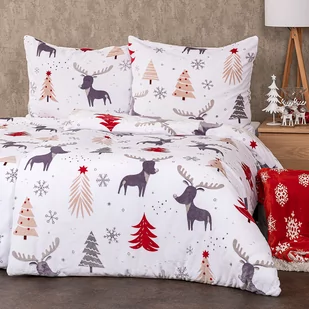 4Home Pościel Cute reindeer mikroflanela, 140 x 200 cm, 70 x 90 cm, 140 x 200 cm, 70 x 90 cm - Pościel - miniaturka - grafika 1