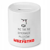 Skarbonki - DLA PILOTA SKARBONKA MARKETING PREZENT z Nadrukiem ze Zdjęciem - miniaturka - grafika 1