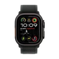 Smartwatch - Apple Watch Ultra 2 GPS + Cellular 49mm Tytan czarny opaska Trail S/M Czarny - miniaturka - grafika 1