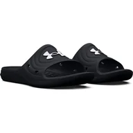 Klapki i japonki damskie - Damskie Klapki UNDER ARMOUR UA W LOCKER IV SL 3027013-001 – Czarny - miniaturka - grafika 1