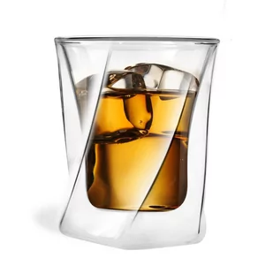 Vialli Design SZKLANKA 300ML Z PODWÓJNĄ ŚCIANKĄ CRISTALLO 5509 - Szklanki - miniaturka - grafika 1
