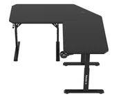 Biurka gamingowe - Huzaro Hero 7.3 Black - miniaturka - grafika 1