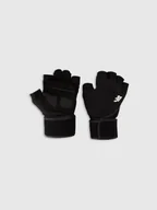 Rękawiczki - 4F Rękawiczki treningowe uniseks - czarne S - miniaturka - grafika 1