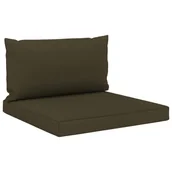 Poduszki ogrodowe - Poduszki na sofę z palet, 2 szt., kolor taupe, tkanina - miniaturka - grafika 1