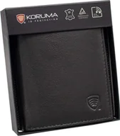 Portfele - KORUMA Młodzieżowy portfel na karty antyRFID - SMART RFID BLOCK SM-900GBL Uniwersalny - miniaturka - grafika 1