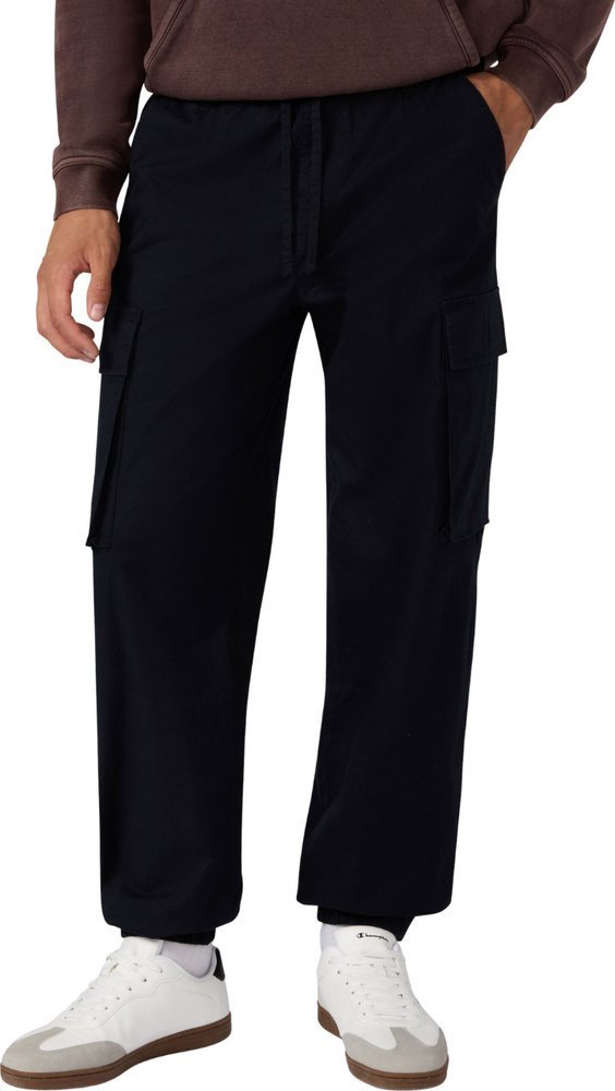 Champion Spodnie męskie Champion Woven Cargo Pants czarne 221867 KK001 XL