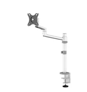 Neomounts DS60-425WH1 - w pełni ruchomy uchwyt stołowy do ekranów 27" - biały - Uchwyty do monitorów - miniaturka - grafika 1