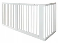 Zabezpieczenia dla dzieci - BARIERKA OCHRONNA BRAMKA ZABEZPIECZAJĄCA NA DRZWI SCHODY KOMINEK do 230 cm - miniaturka - grafika 1