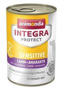 Mokra karma dla psów - Animonda Integra Protect Sensitive Jagnięcina Amarantus 24x400g AAIP 86420 - miniaturka - grafika 1