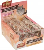 Przysmaki dla gryzoni - Vitapol SMAKERS BOX KOKOSOWO-RÓŻANY DLA SZYNSZYLI 12szt/box - miniaturka - grafika 1