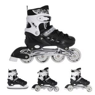 Łyżworolki z wymienną płozą hokejową Nils Extreme NH10905 4w1 - Rolki - miniaturka - grafika 1