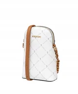 Torebki damskie - Torebka Mini Mała Damska Listonoszka Crossbody PUCCINI Biała BLXP0041T-0 - miniaturka - grafika 1