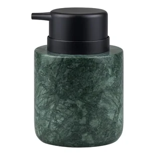 Ciemnozielony marmurowy dozownik do mydła 200 ml Marble – Mette Ditmer Denmark - Mydelniczki i dozowniki mydła - miniaturka - grafika 1