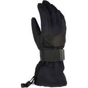 Rękawiczki - Rękawice snowboardowe męskie z membraną Aqua Tex+ i ociepliną Primaloft Viking Encore 0900 czarny - miniaturka - grafika 1