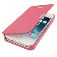 Etui i futerały do telefonów - Etui na telefon komórkowy Apple iPhone 4 / 4s różowe szczotkowane - miniaturka - grafika 1