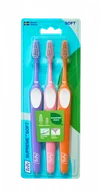 Szczoteczki do zębów - szczoteczka do zębów Soft, 3 szt./1 opak. - miniaturka - grafika 1