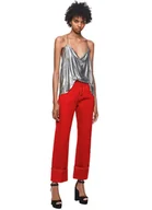 Spodnie damskie - Spodnie damskie Pepe Jeans Dua Lipa Retro Coloured-W25 - miniaturka - grafika 1
